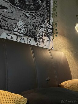 Koženná posteľ 140x200 - 8