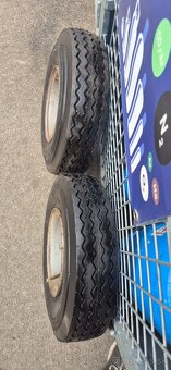 Predám 2ks. komplet kolesá 6,00-9 10PR. - 8