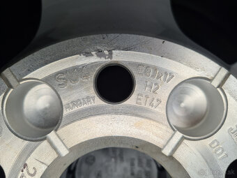 5x112 r17 ET47 elektróny ŠKODA,VW,SEAT,AUDI - 8