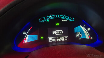 Nissan Leaf 30kW 2017 jazdi za menej ako 2€/100km - 8