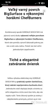 Kombinovaný sporák Gorenje - 8