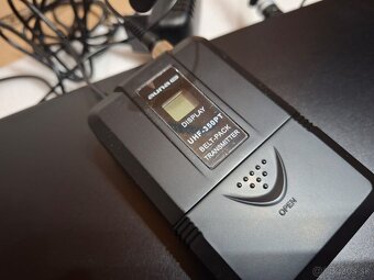 bezdrôtový mikrofónový set AUNA UHF-550 Quarterr2 (4-CH) - 8