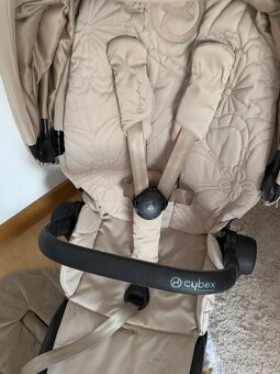 Cybex priam 4.0 simply flowers beige poťah + fusak - 8