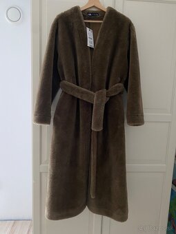 Dlhy kozuch Zara c. S - 8