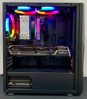Herný PC-R5 5600X,RX 6800 16GB,16GB RAM,512GB NVMe,750 HDD - 8