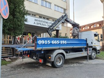 Mercedes Atego -vyklapač-hydraulicka ruka - 8