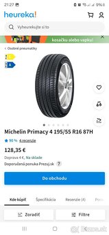 195/55 R 16 Michelin - 8