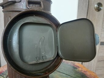 Nemecký kanister na plynovú masku M38 Wehrmacht WW2 - 8