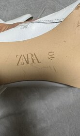 Kožené nízke mäkké čižmičky zn. ZARA - 8