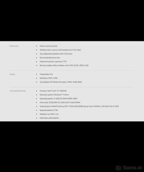 Notebook Lenovo - 8