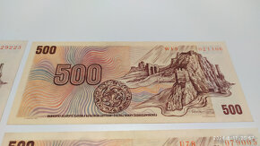 500 Kčs - rôzne série - 8