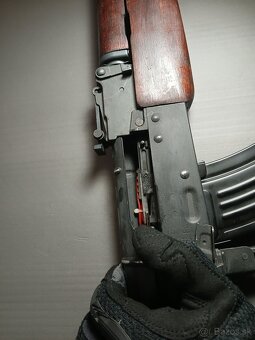 ⚡ AK-74 CYMA Plne Ocelová s pravým drevom 390FPS+ - 8