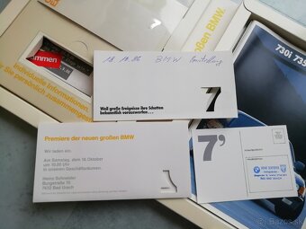BMW E32 - extrémně vzácná kazeta k premiéře 7e - 8