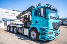 9908 MAN TGS 35.510 BL - 8x4 – Hákový nosič kontejnerů + HR- - 8