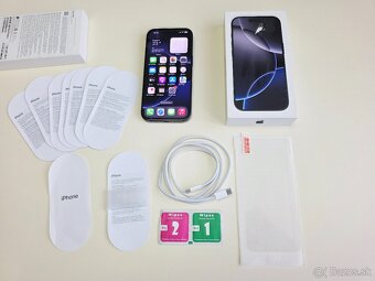 APPLE IPHONE 16 PRO 128GB TITANIUM BLACK TOP STAV - 8