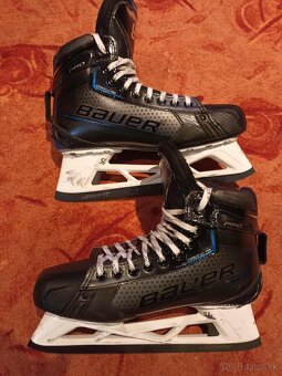 Brankárske korčule Bauer PRO,custom,vel.10,šíře FIT2 až FIT3 - 8