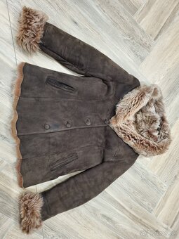 Dámsky kožuch, pravá kožušina - Znížená cena - 8