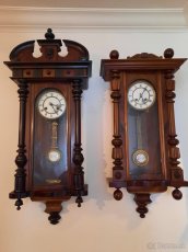Predám zbierku nástenne hodiny starožitné pondusové - 8