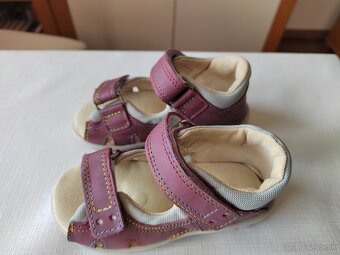 Sandále SLOVOBUV - bordové v.23 - 8