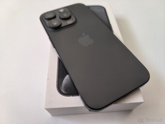 apple iphone 15 PRO 256gb Black Titanium / Batéria 89% - 8