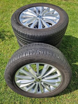 Letné pneumatiky na original elektrónoch Škoda Kodiaq - 8
