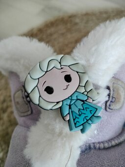 FROZEN_Fialové čižmy_Ako nové_Veľkosť 26 - 8