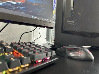 HERNÝ PC ZOSTAVA+MONITOR MSI+KLÁVESNICA+MYŠ - 8