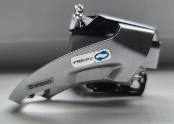 Predám komplet Shimano stred,kazeta,prehadzovačka,brzdy - 8