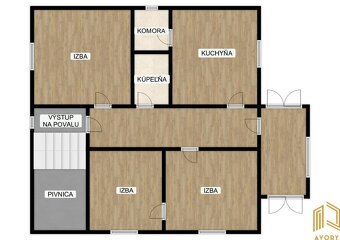 HOS. USADLOSŤ NA SAMOTE,POZEMOK 4.930m2,SOBOTIŠTE - JAVOREC - 8