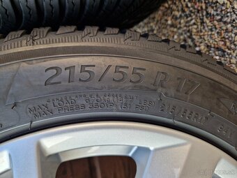 Zimná sada originál Škoda Superb 3, 5x112 R17 - 8