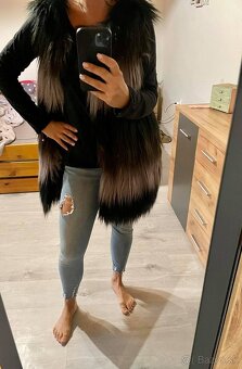 linea weekend london damska kozusinova zimna vesta-bunda - 8