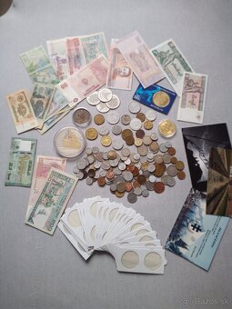 Mince bankovky pohľadnice púzdra obaly - 8