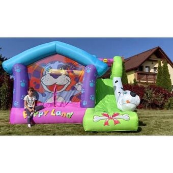Skákaci hrad - rozne na zapozicanie + profi výrobník bublín - 8