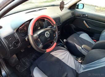 Predám Volkswagen Golf IV 1.9 TDI 81kw M5 5d S klímou - 8