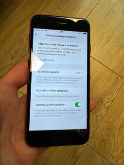 Predám Apple iPhone SE 2020 64gb červený - 8