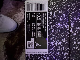 Jordan 4 White Cement - 8