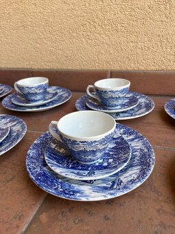 Modrý anglický porcelán - 8