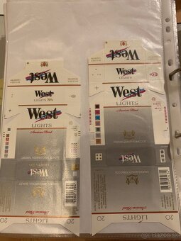 Zbierka cigaretových krabičiek - 8