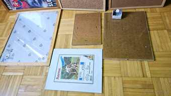 2x korková nástenka 60x40 cm + 5x rám na obraz - 8