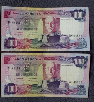 Vzácnejšie bankovky Angola - 8