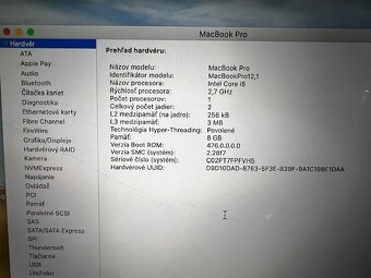 Apple MacBook pro 13” RETINA + obal /2015 SUPER CENA/ - 8