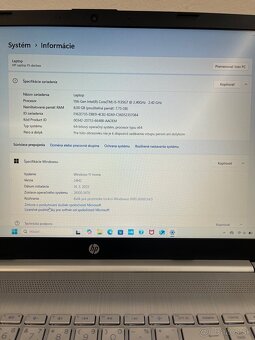 Notebook hp 15-dw3603nc - 8