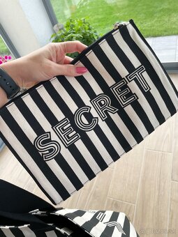 Victoria’s Secret velka plažova taška + menšia clutch - 8