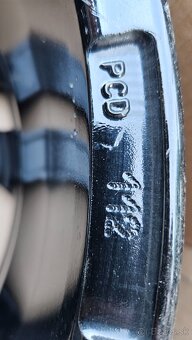 Predám disky 7Jx18“ET43 5x112 57.1 mm VW Škoda Seat Audi - 8
