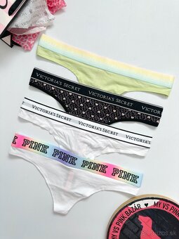 Victoria’s Secret PINK tanga nohavičky M - 8