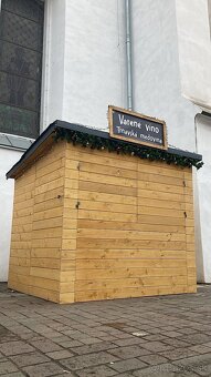 Prenájom drevených stánkov na vianočné trhy a podujatia - 8