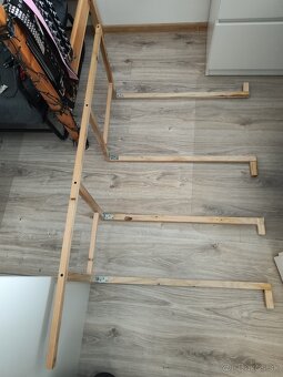 Vyvýšená jednolôžková detská posteľ 180x80 s matracom - 8
