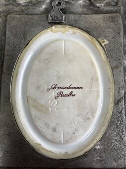 Párové porcelánové obrázky kone - 8