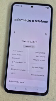 Samsung galaxy S23 FE - 8