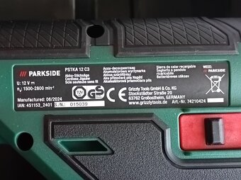 Aku priamočiara píla 12 V PSTKA 12 C3 - 8